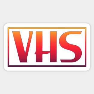 VHS Gone But NEVER Forgotten Sticker